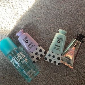 Pink mini mist and mini lotion bundle